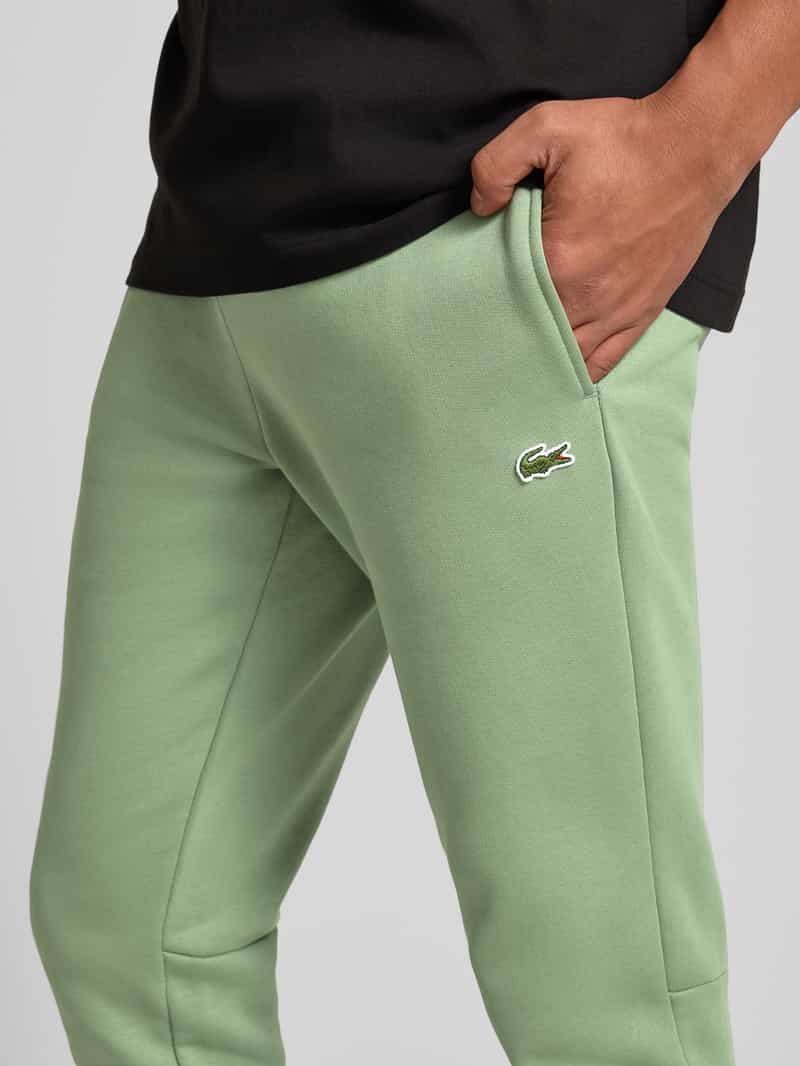 Lacoste Slim fit sweatpants van katoenmix