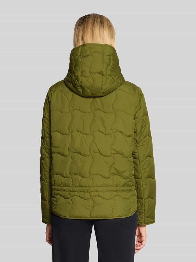 Gil Bret Regular fit gewatteerd jack met capuchon