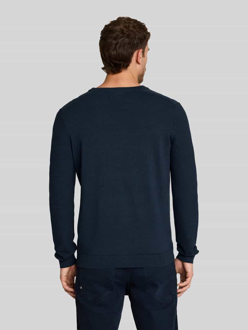 Tom Tailor Pullover met gestructureerde fijngebreide look