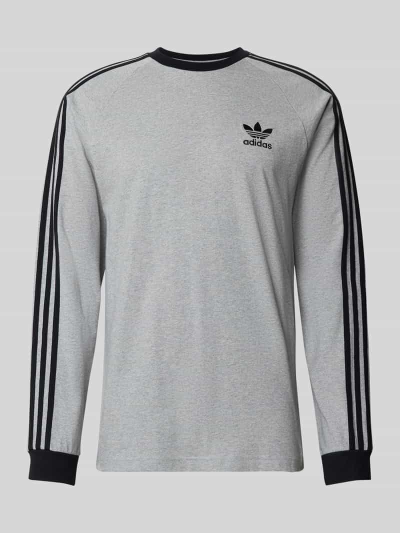adidas Originals Shirt met lange mouwen en labelstitching