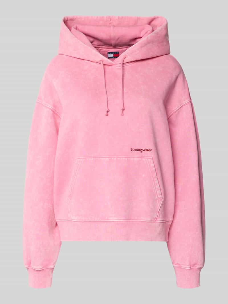 Tommy Jeans Regular fit hoodie van katoenmix