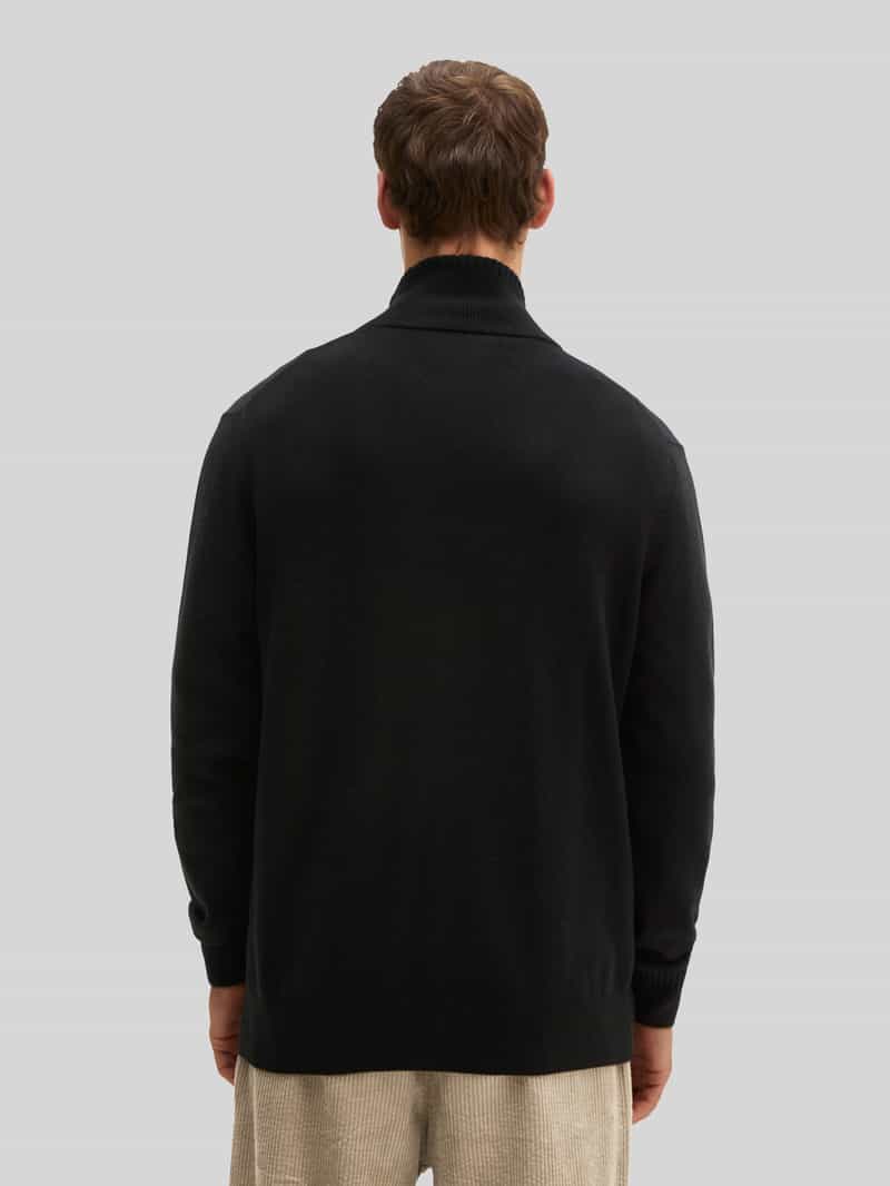 Marc O'Polo Regular fit gebreid jack van katoenmix