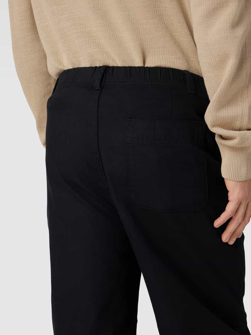 Selected Homme Stoffen broek met elastische band model 'BARREL MARK'