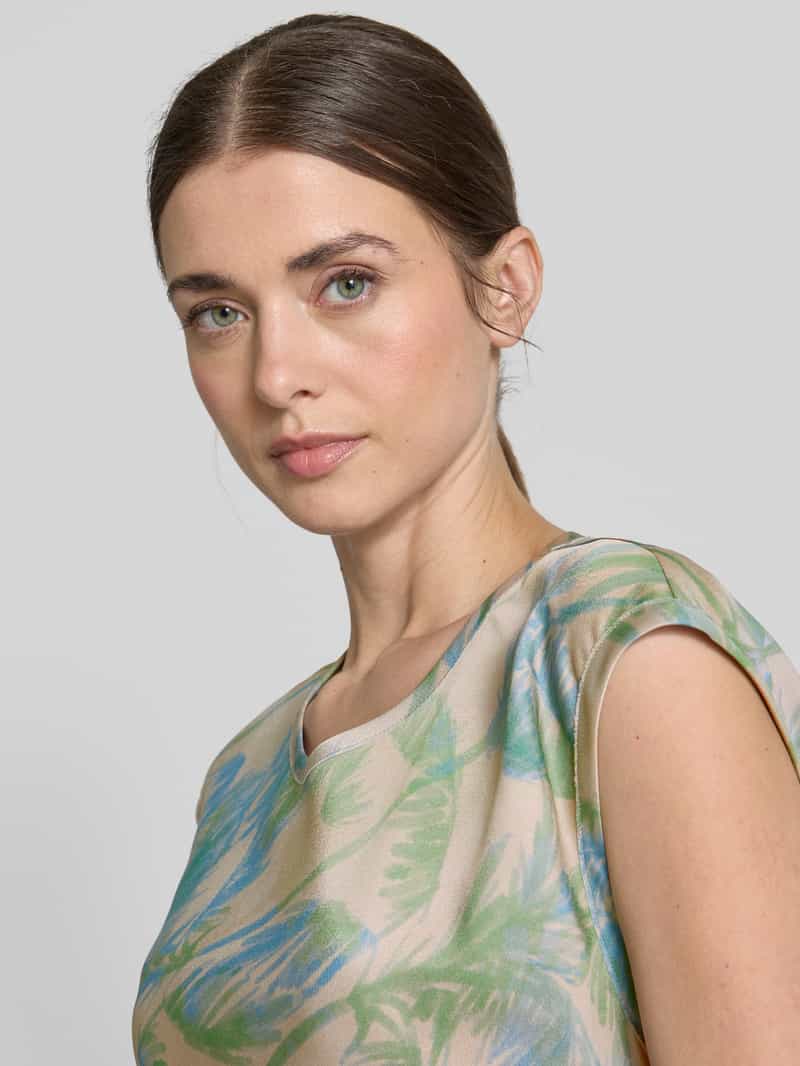 MAX&Co. Maxi-jurk met kapmouwen model 'APUANIA'