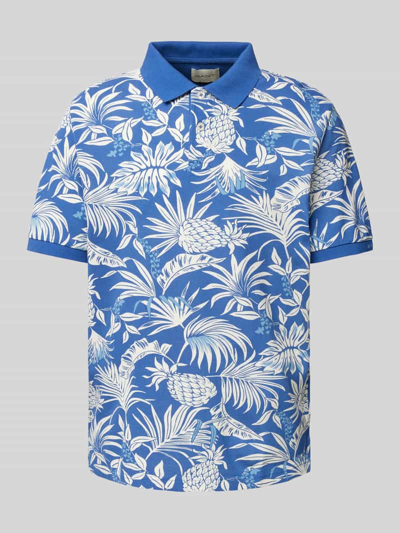 Gant Poloshirt met korte knoopsluiting