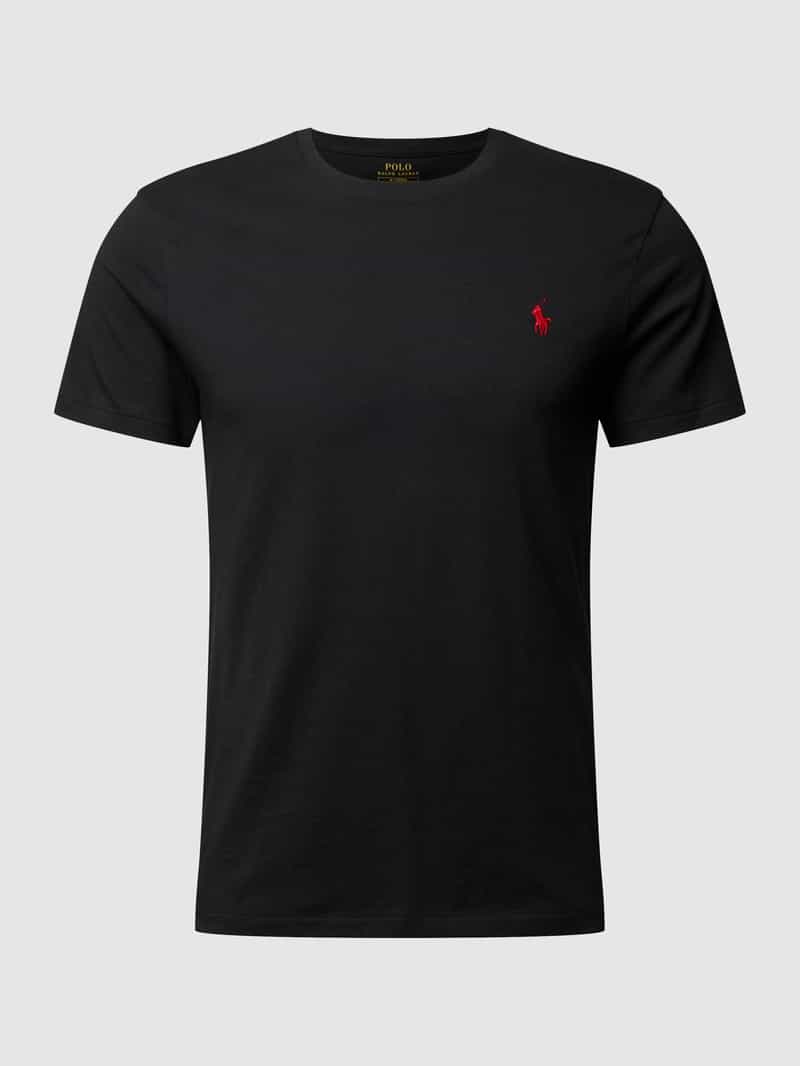 Polo Ralph Lauren Custom slim fit T-shirt met geborduurd logo
