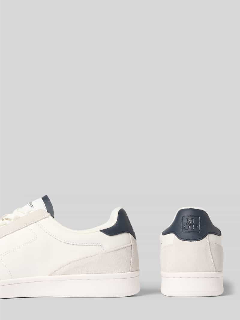 Marc O'Polo Lage sneakers van echt runderleer