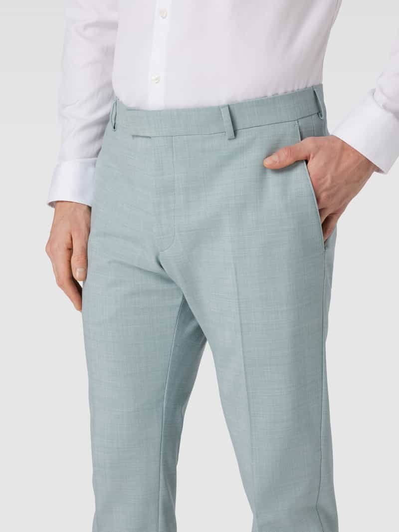 Strellson Slim fit pantalon met persplooien model 'Madden'