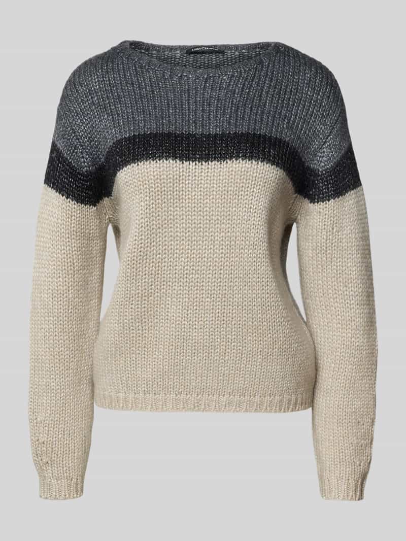 LUISA CERANO Gebreide pullover met ronde hals