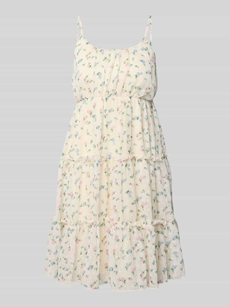 Only Getailleerde mini-jurk met plooien model 'DINA'