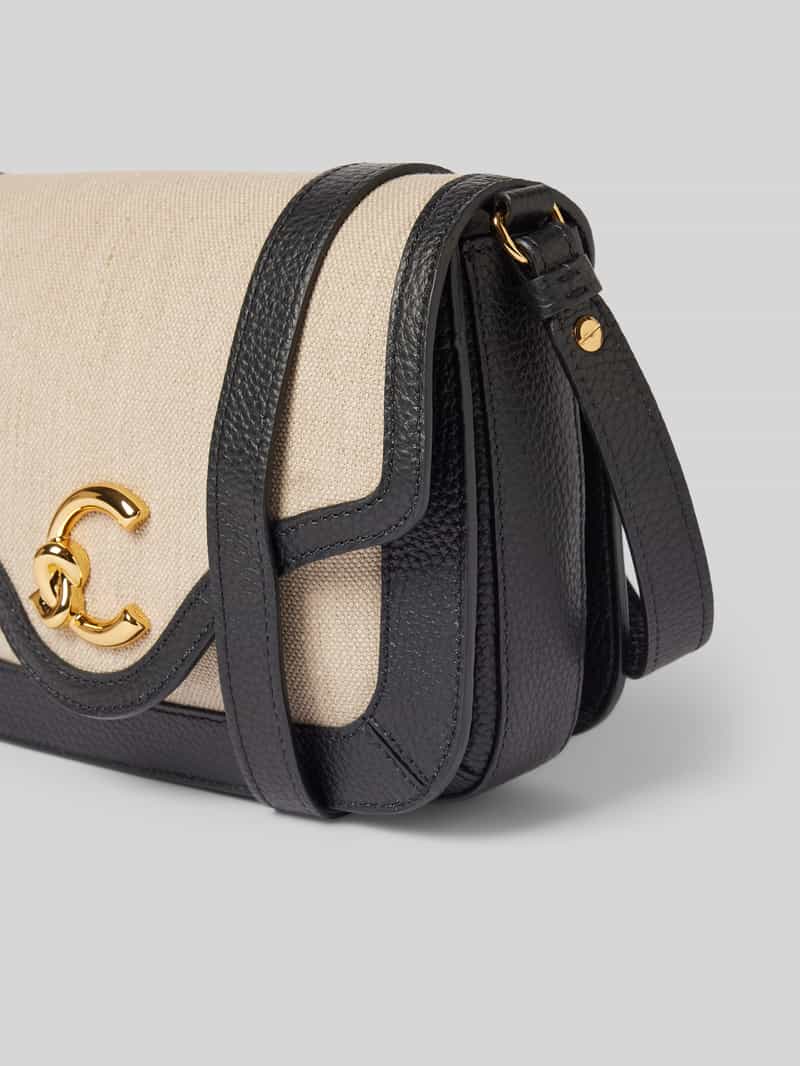 Coccinelle Crossbodytas met labeldetail