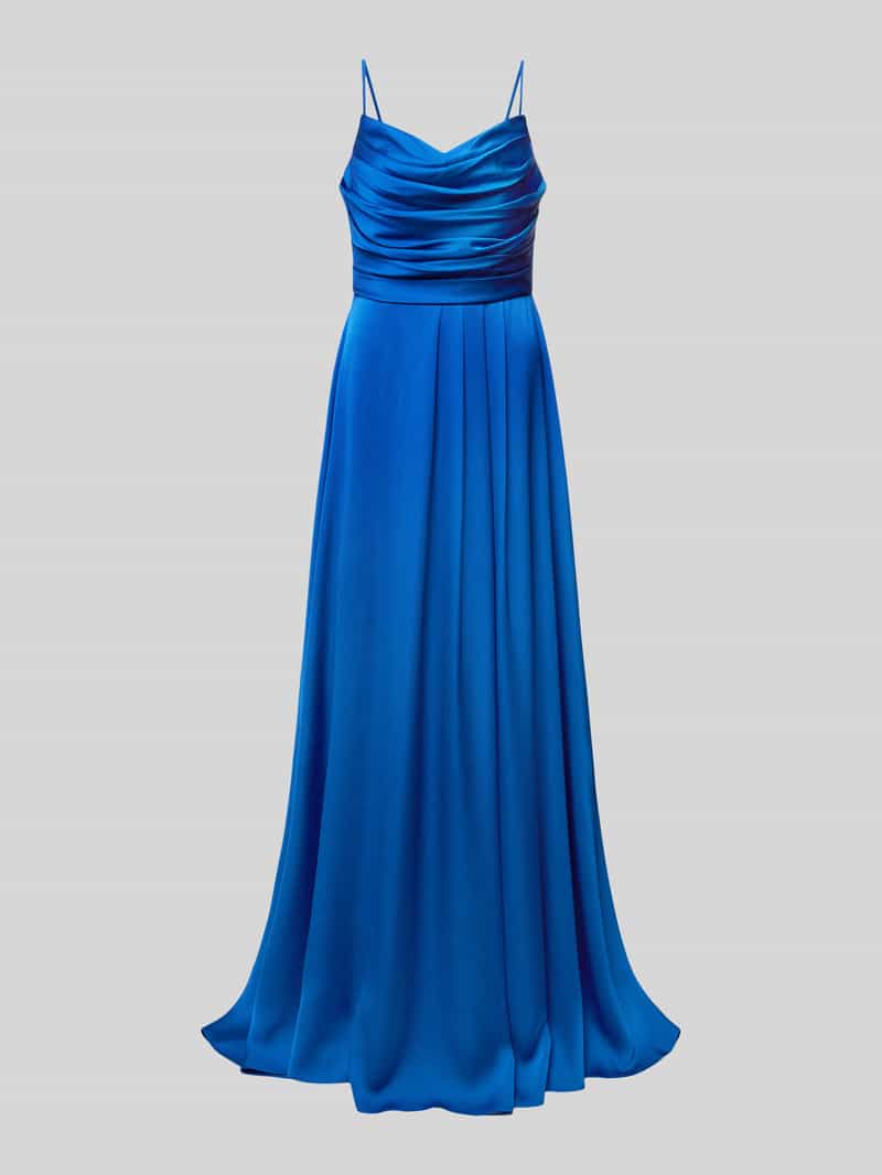 TROYDEN COLLECTION Avondjurk met cascadehals