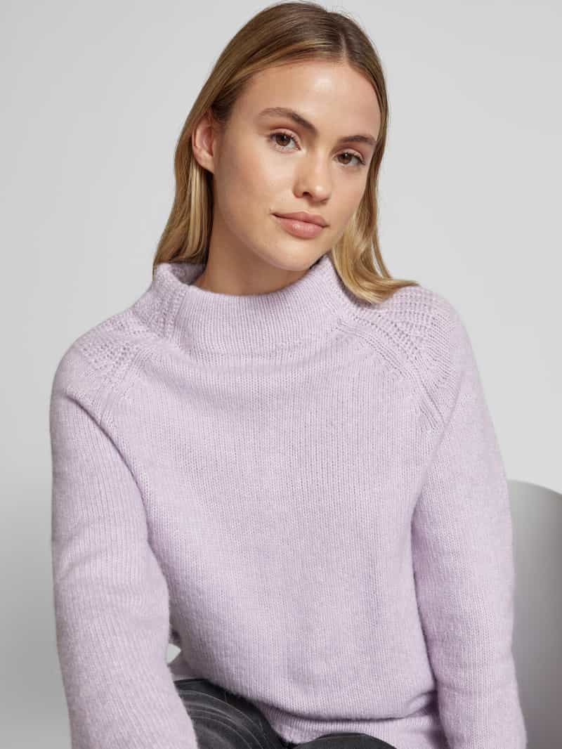 monari Gebreide pullover met opstaande kraag