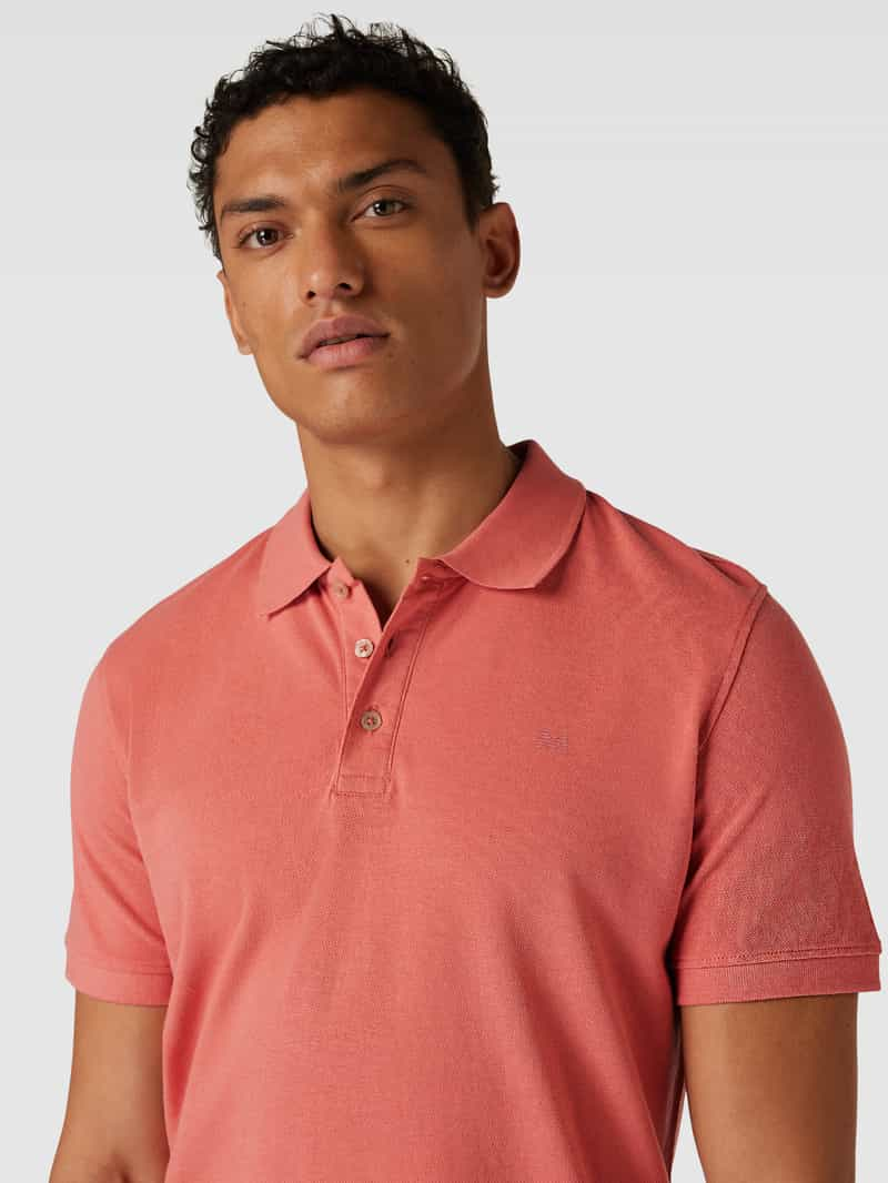 Matinique Poloshirt met labeldetail model 'MApoleo'