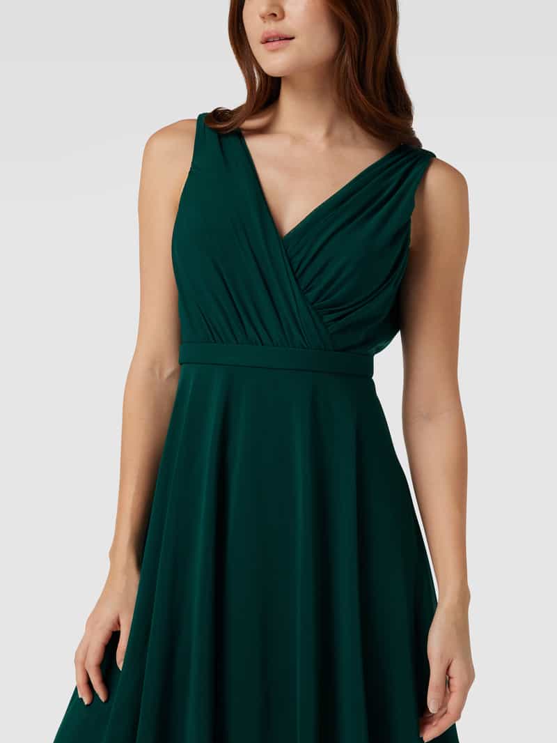 TROYDEN COLLECTION Cocktailjurk in wikkellook