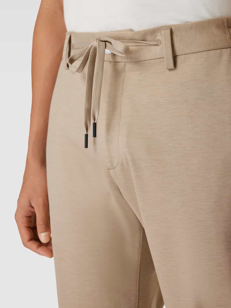 s.Oliver BLACK LABEL Slim fit joggingbroek van elastische jersey model 'S.O JOGG'