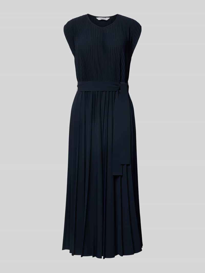 MaxMara Leisure Midi-jurk met plissévouwen model 'KISS'
