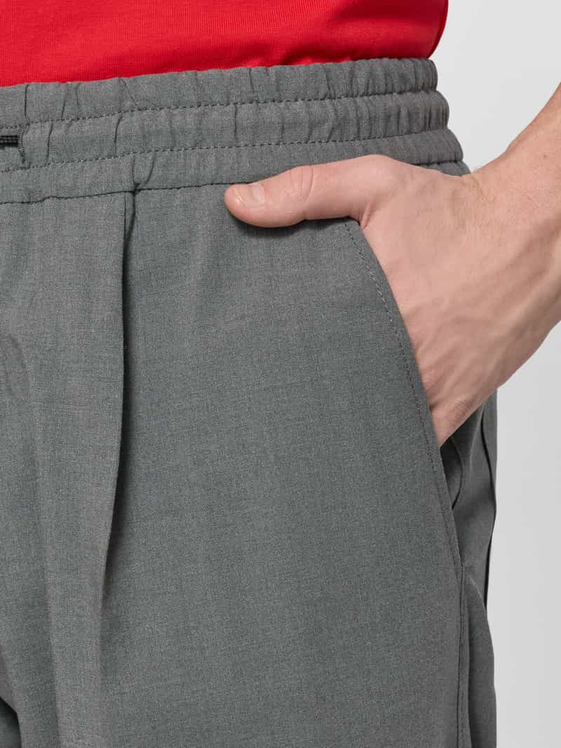 HUGO Stoffen broek met Franse steekzakken model 'Ravi'