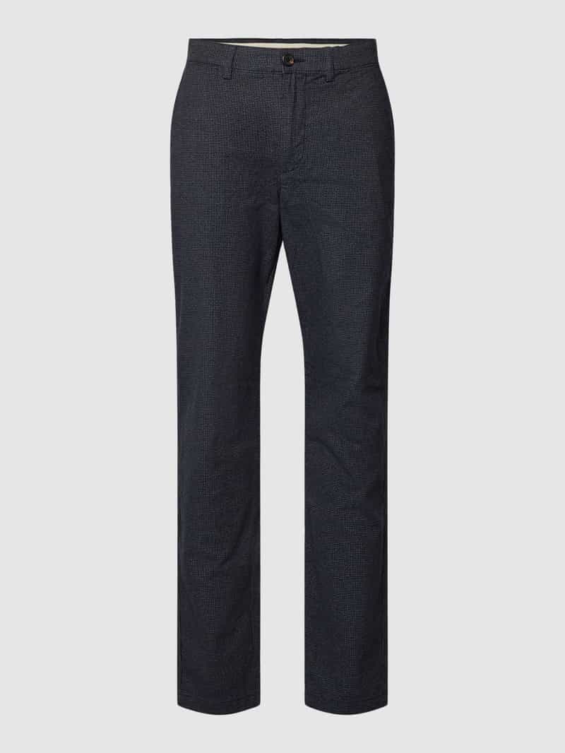 Selected Homme Slim fit broek met fijn pied-de-poule-motief model 'MILES'