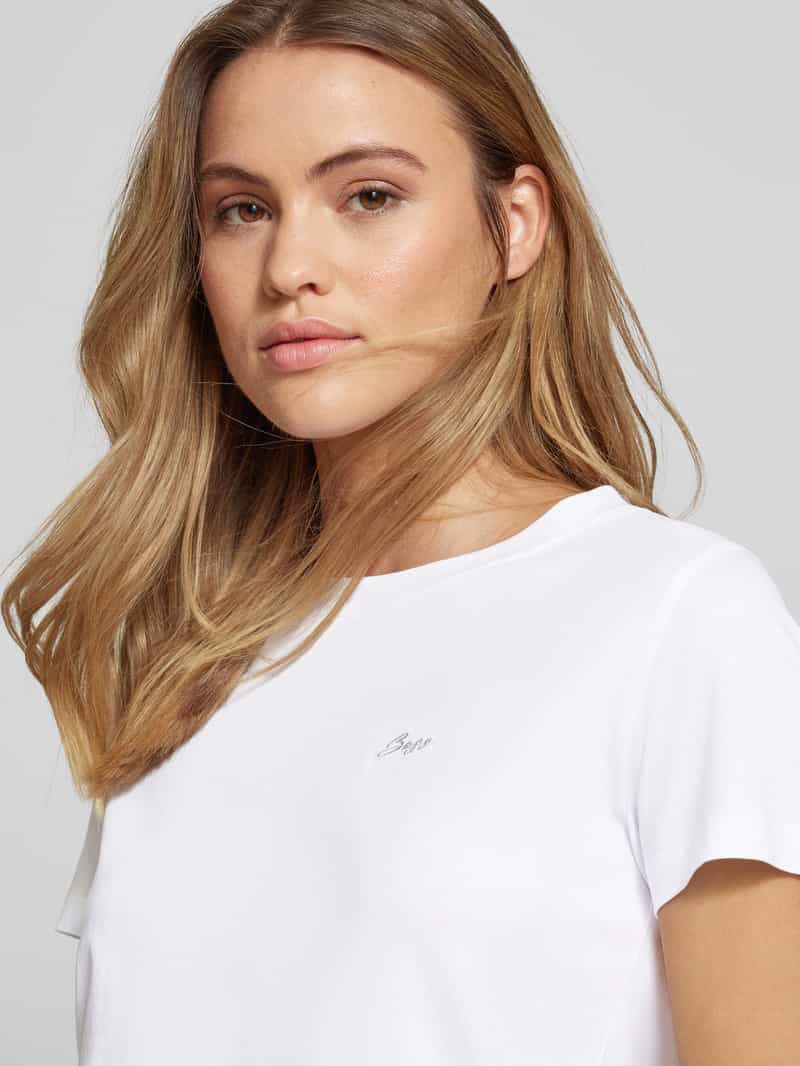 Boss Orange T-shirt met labelstitching model 'Esogo'