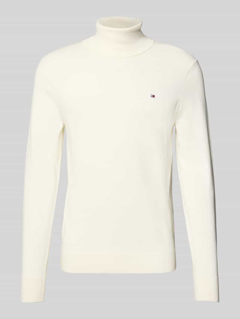 Tommy Hilfiger Regular fit coltrui van een mix van katoen en kasjmier