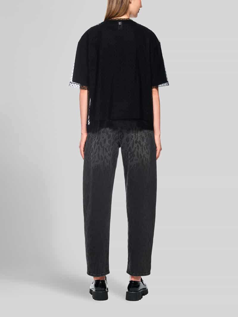Marc Cain barrel fit jeans van katoenmix