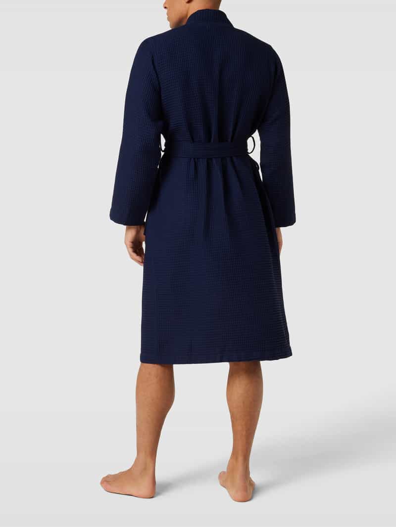 Badjas met labelstitching, model 'WAFFLE' Polo Ralph Lauren Underwear