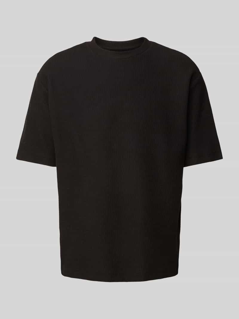 MCNEAL T-shirt met structuurmotief