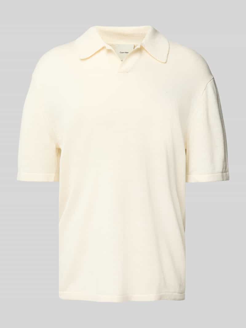 CK Calvin Klein Poloshirt met V-hals