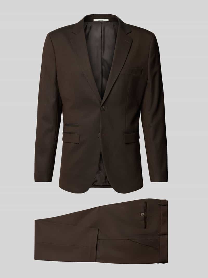 Selected Homme Slim fit pak met wol model 'NEIL'