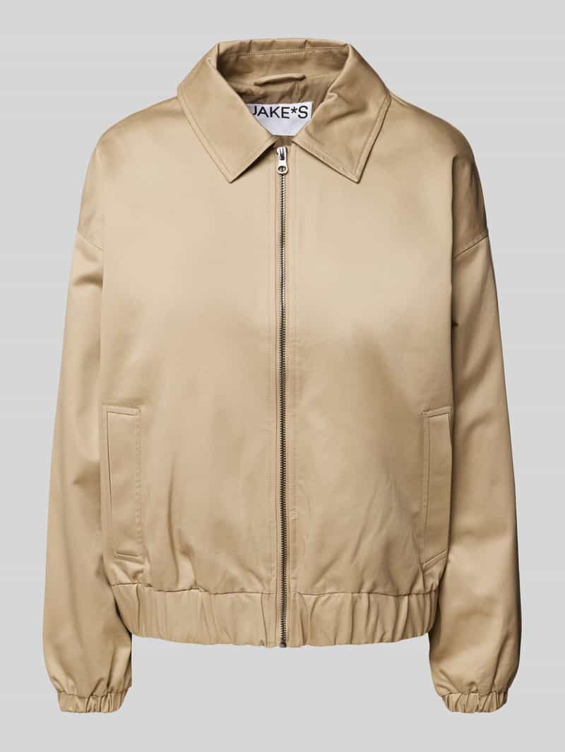Jake*s Casual Bomberjack met strookzakken