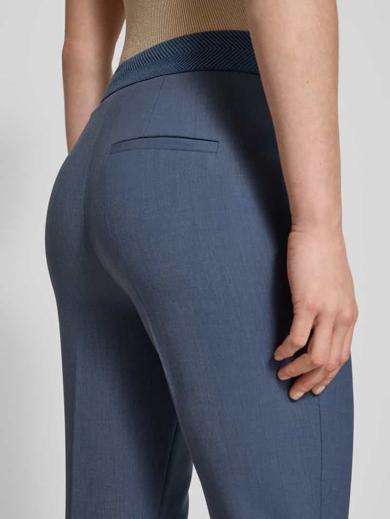 s.Oliver BLACK LABEL Slim fit pantalon met elastische band