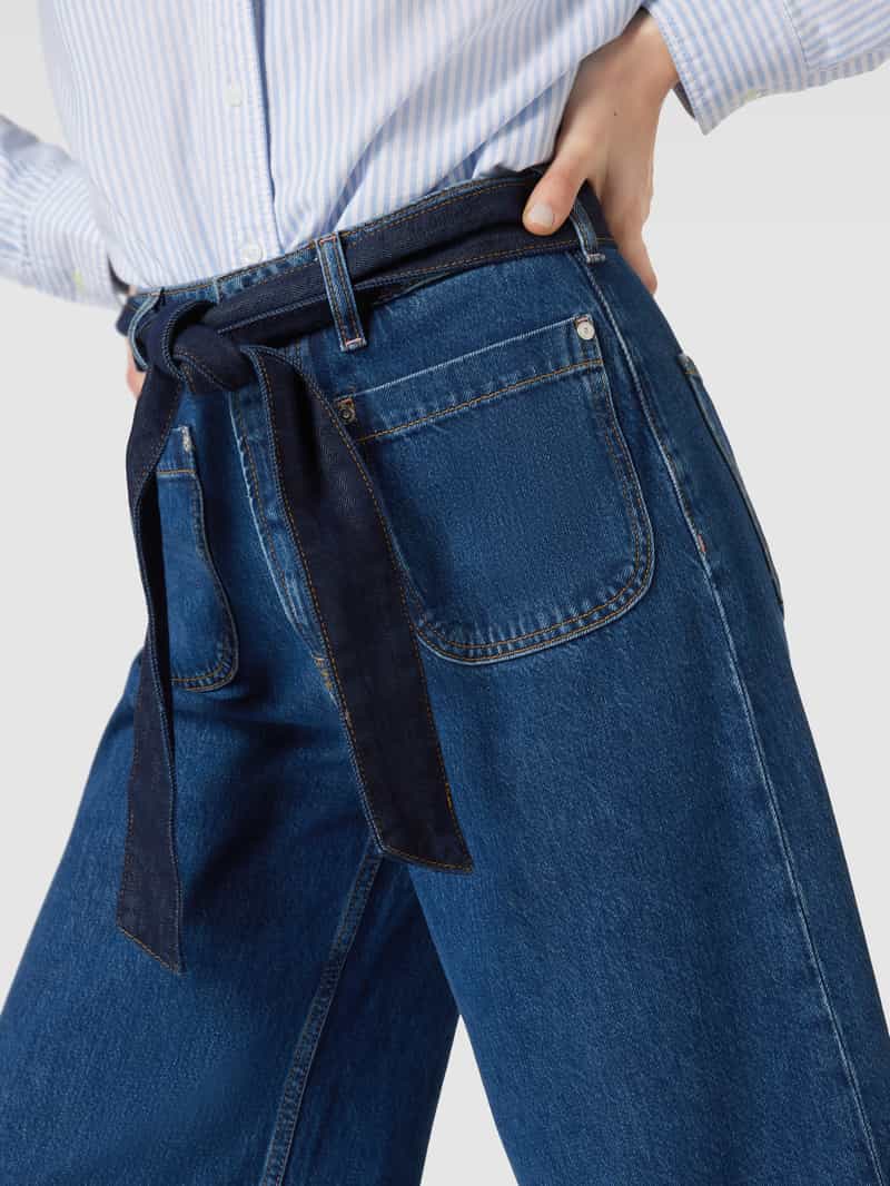 Scotch & Soda Jeans met strikceintuur
