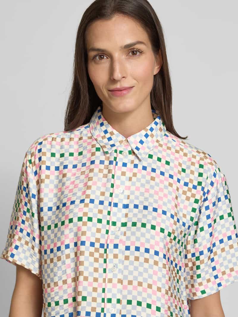 Jake*s Casual Regular fit blouse met 1 2-mouwen