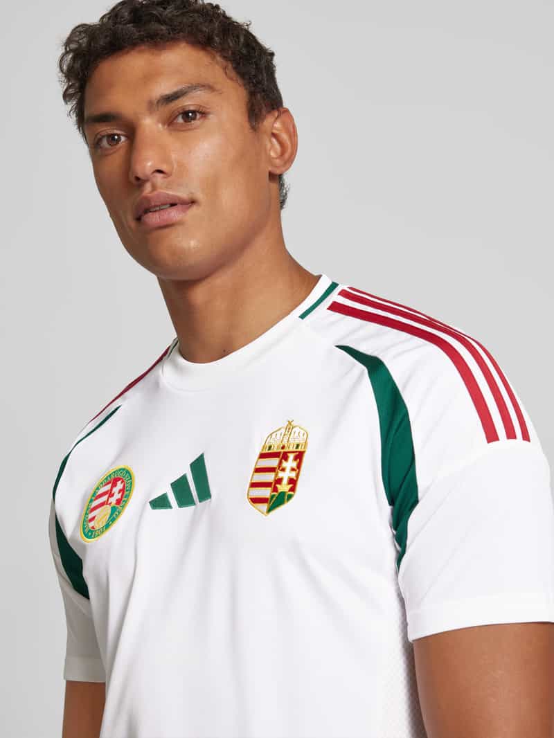 ADIDAS SPORTSWEAR T-shirt met logo- en motiefstitching