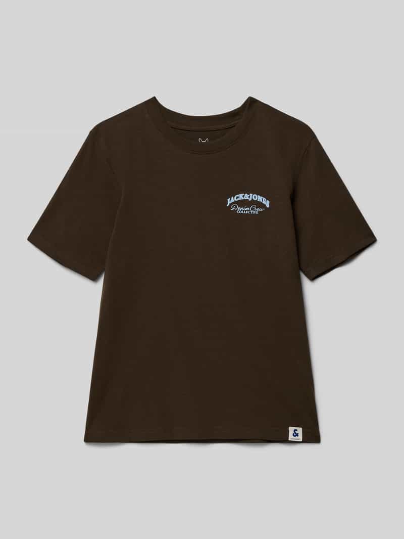 jack & jones T-shirt met labelprint