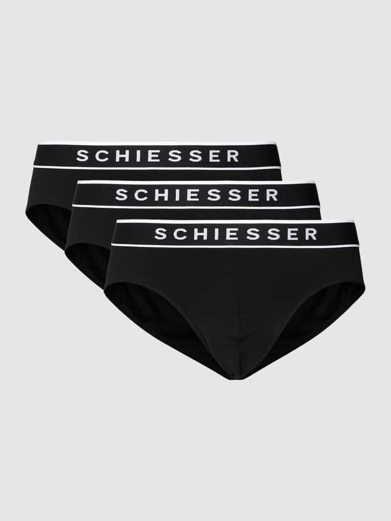 Slip met logoband in set van 3 stuks