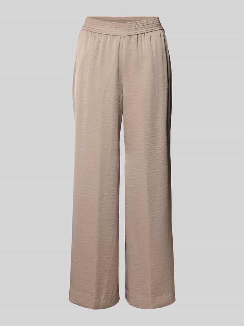 comma Stoffen broek met elastische band