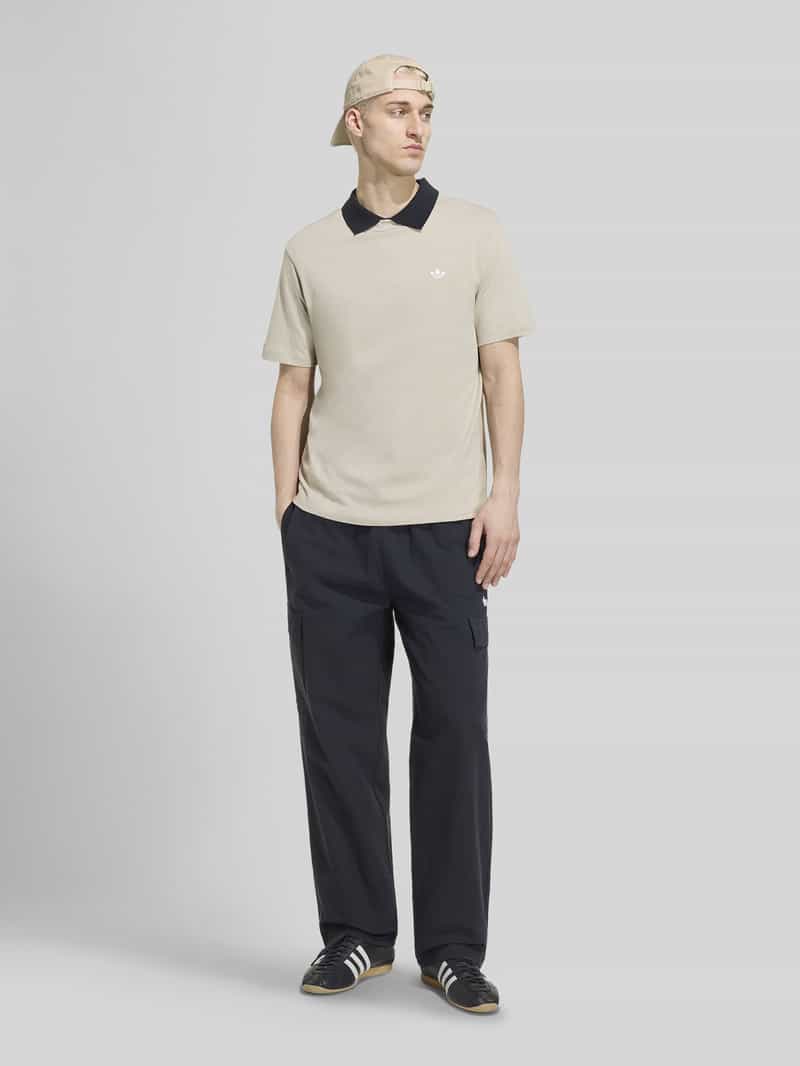 Adidas Regular fit t-shirt van puur katoen beige, foto 5