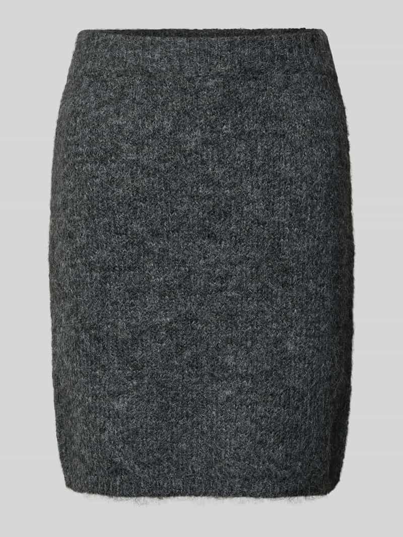 NEO NOIR Knielange rok met elastische band model 'Naria'