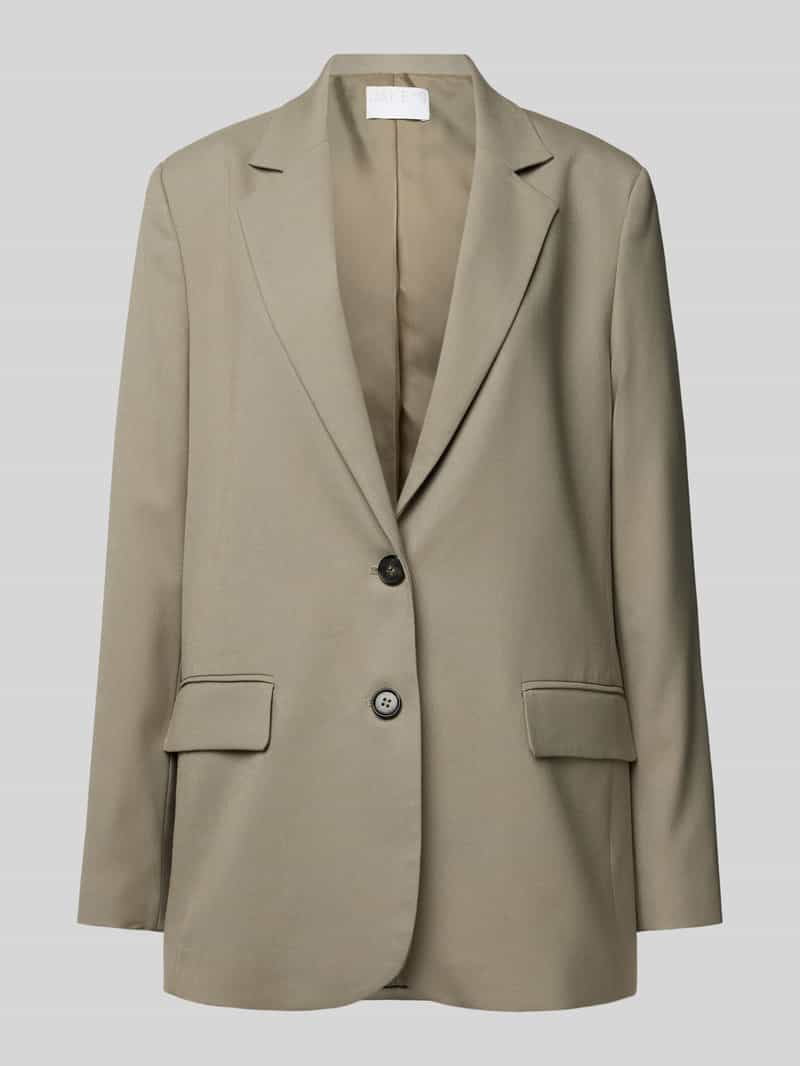 Jake*s Collection Regular fit blazer met reverskraag