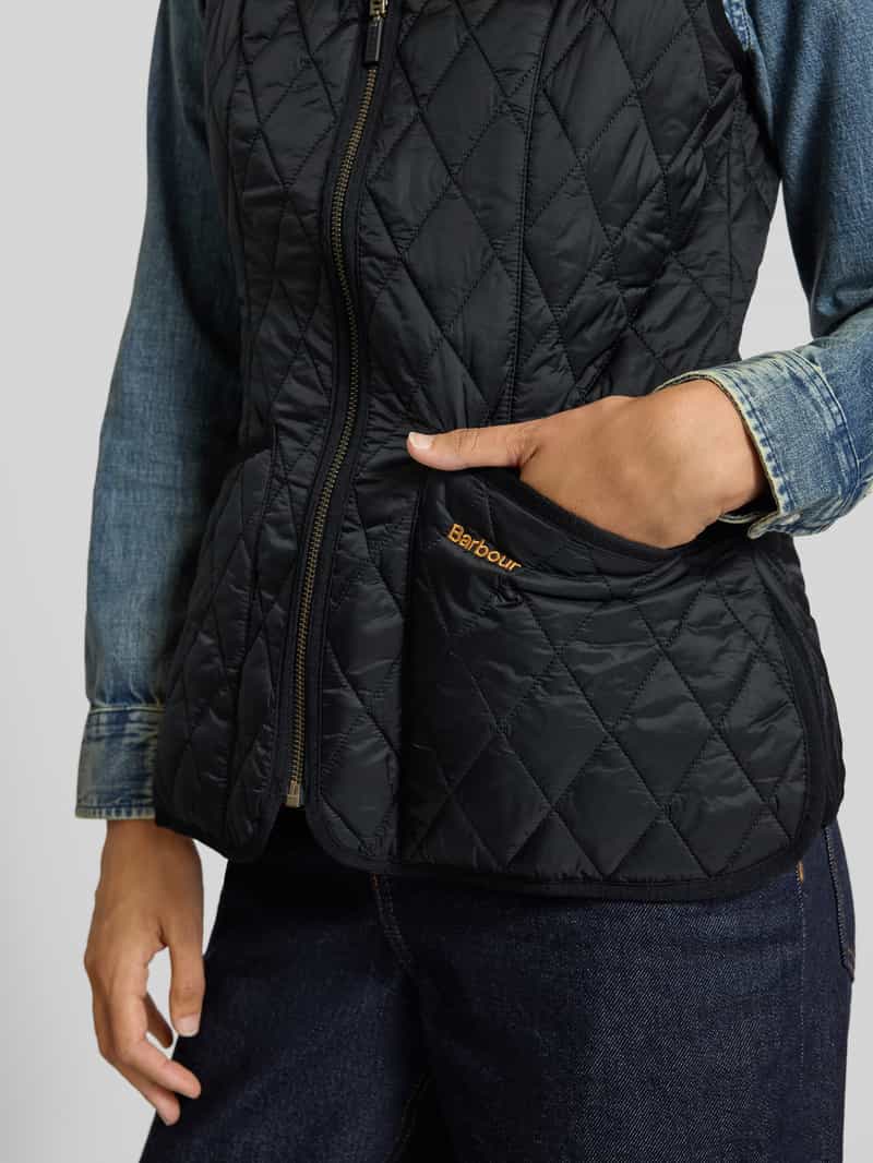 Barbour Shaped fit bodywarmer met labelstitching model 'BETTY'