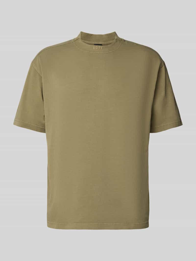 Boss Orange Comfort fit T-shirt van puur katoen