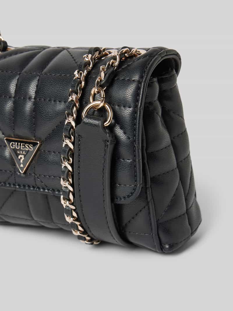 Guess Handtas met doorgestikte naden model 'EDITA'
