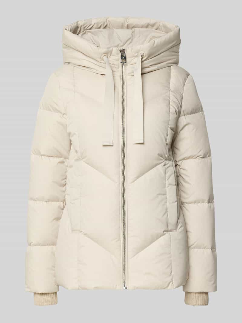 Marc O'Polo Regular fit donsjack met labelprint