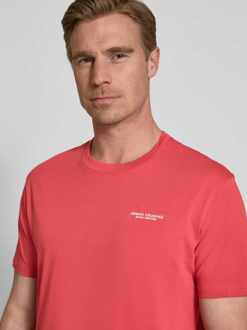 Armani Exchange T-shirt met ronde hals