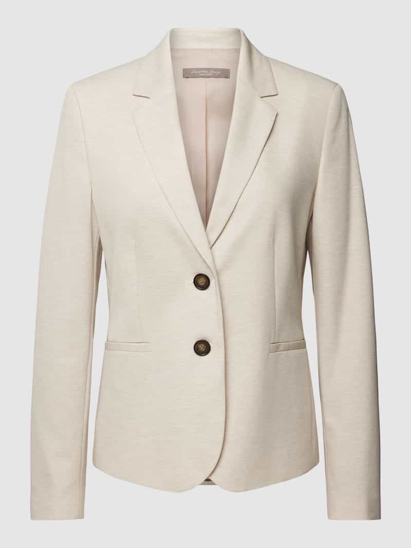 Christian Berg Woman Selection Blazer met structuurmotief