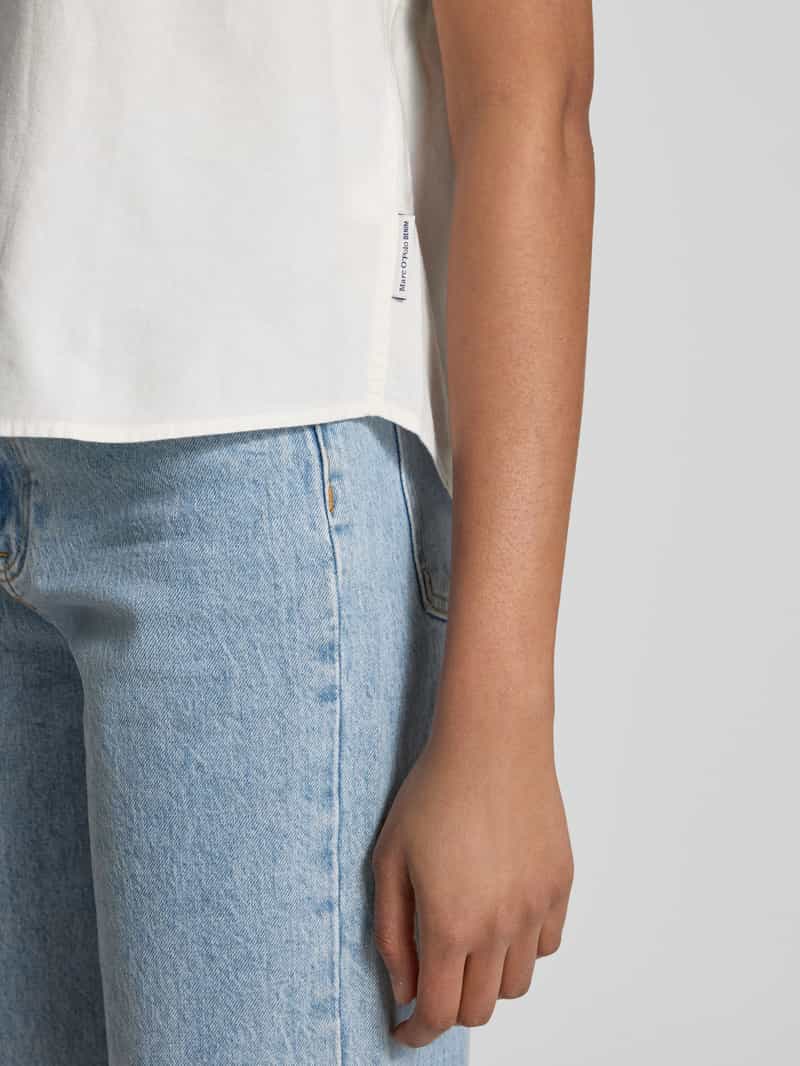 Marc O'Polo DENIM Regular fit overhemdblouse met opstaande kraag