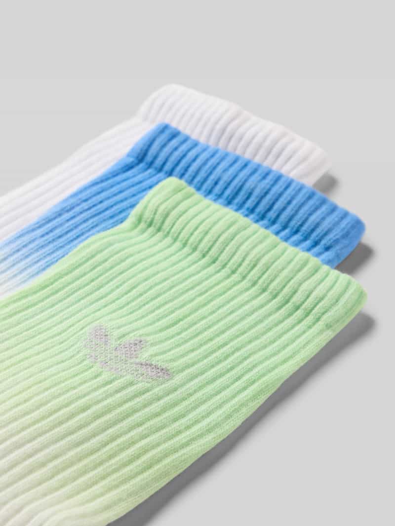 adidas Originals Sokken met geborduurd label in een set van 3 paar
