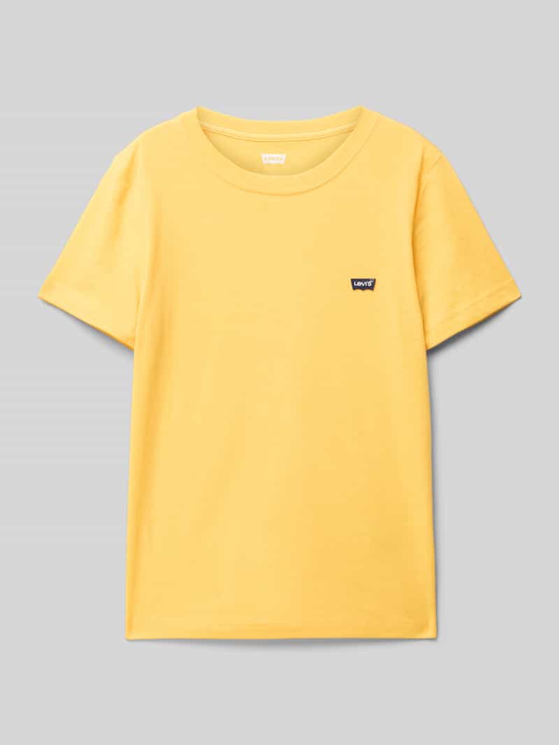 Levi s Kids T-shirt met labeldetail